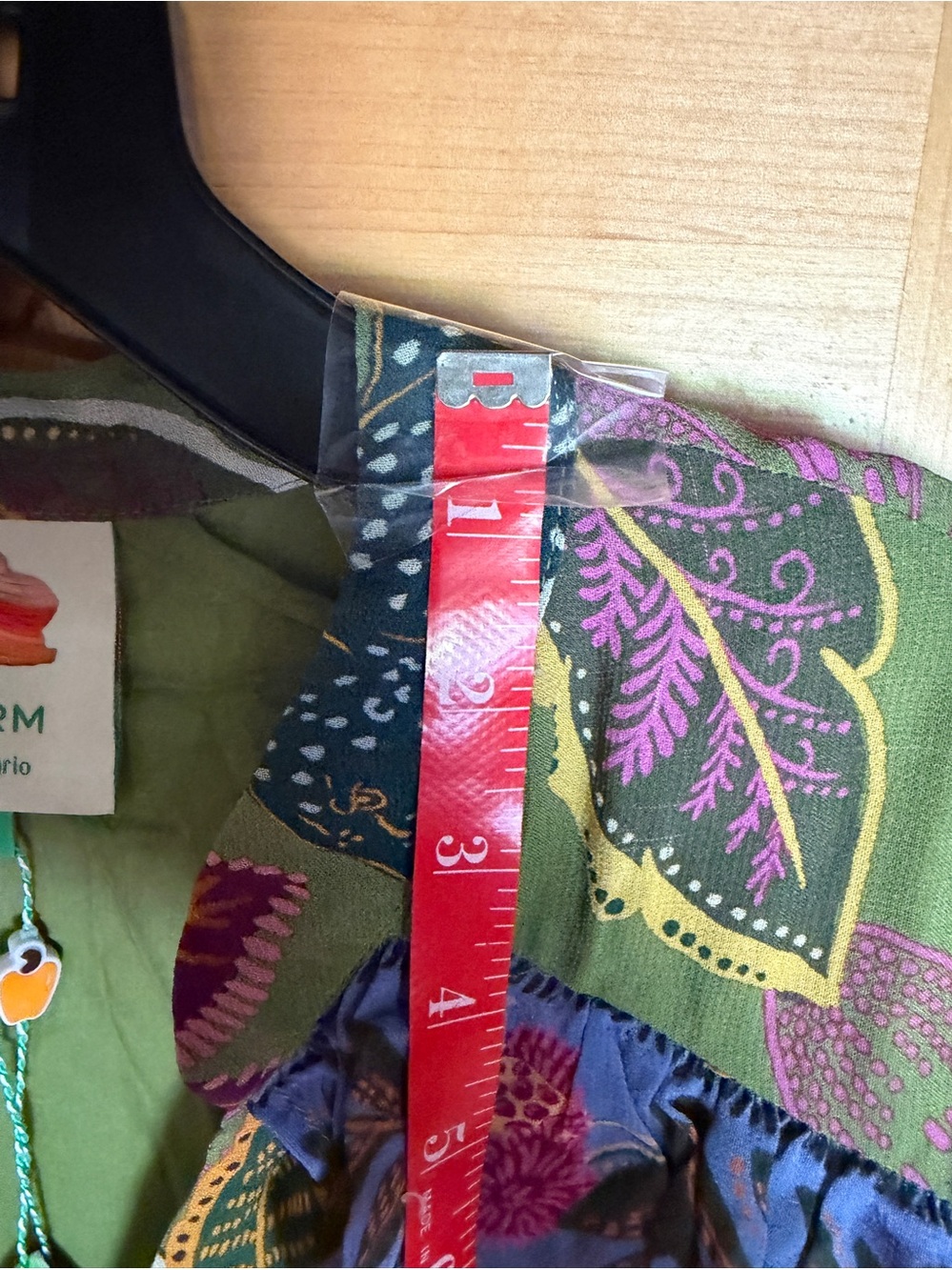 FARM Rio Wild Jungle Handkerchief Midi-Dress - Picture 15 of 16